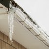 When Debris in Gutter System Is Covered in Ice, Please Call HiCleaners